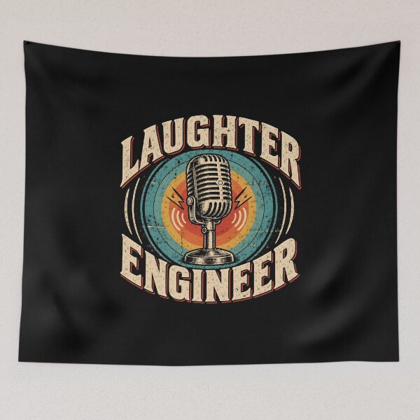 Item preview, Laughter Engineer Stand Up Comedian Humor  designed and sold by CelidaBonde.