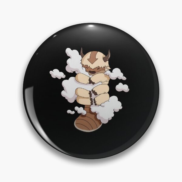Item preview, Cute Flying Sky Bison Cloud Companion designed and sold by HermanNeal.