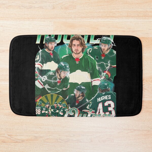 Item preview, Quinn Hughes Vintage 90s Style Hockey Design designed and sold by CALECKWOOD12.