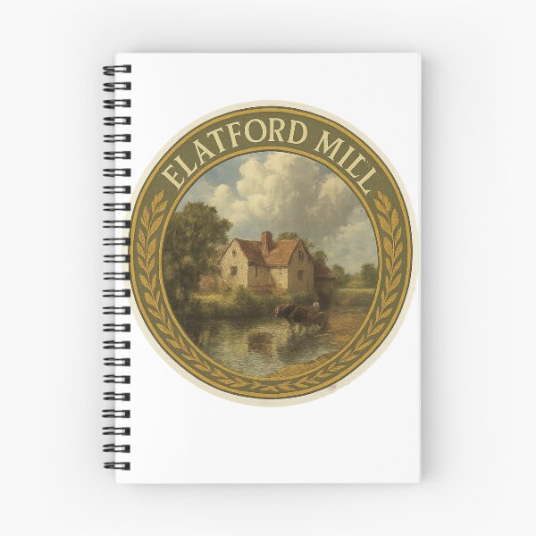 Item preview, Flatford Mill England Sticker designed and sold by Imaginarium of Chaos falcon88 .