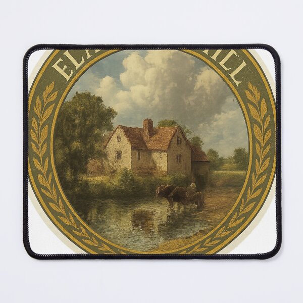 Item preview, Flatford Mill England Sticker designed and sold by Imaginarium of Chaos falcon88 .