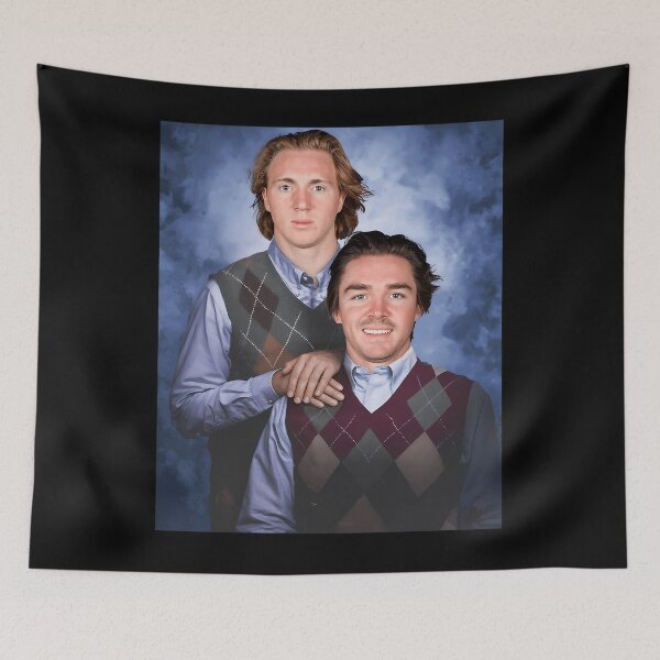 Item preview, Logan Cooley Clayton Keller Hockey sobre hielo Hermanos por partida doble designed and sold by EtheGodne.