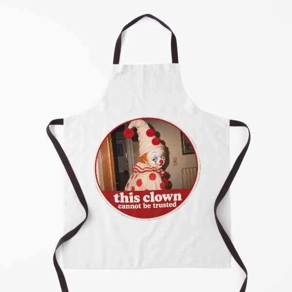 Item preview, This Clown Cannot Be Trusted . ClownCore. Vintage Creepy Clown Meme. designed and sold by CoCoArt-Ua.