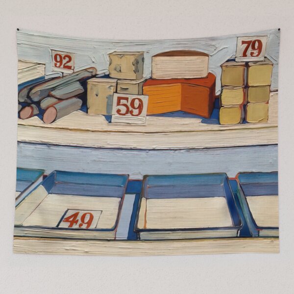 Item preview, Delicatessen Counter   1962 by Wayne Thiebaud - wayne thiebaud gallery designed and sold by namikikkik.