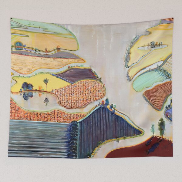 Item preview, Delta Farms   1996 by Wayne Thiebaud - wayne thiebaud gallery designed and sold by namikikkik.