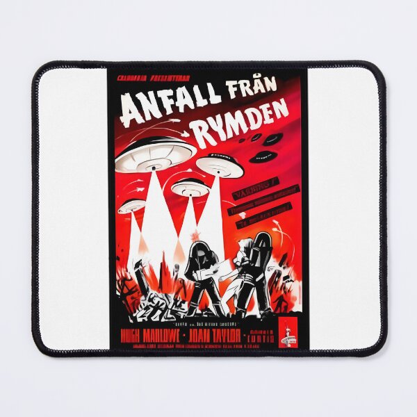 Item preview, Earth vs The Flying Saucers Retro Sci-Fi Alien Invasion Artwork designed and sold by Shawon Khan Sourov.