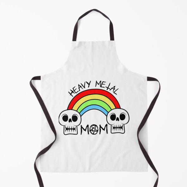 Item preview, heavy metal mom - funny skulls designed and sold by CandelariaFlo.