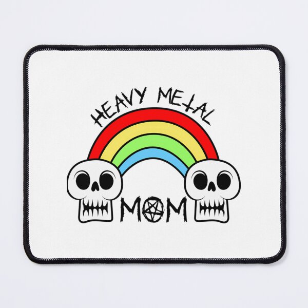 Item preview, heavy metal mom - funny skulls designed and sold by CandelariaFlo.