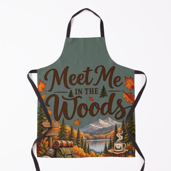 Item preview, Meet Me in the Woods – Cozy Autumn Hiking Adventure designed and sold by blankTeeShirt.
