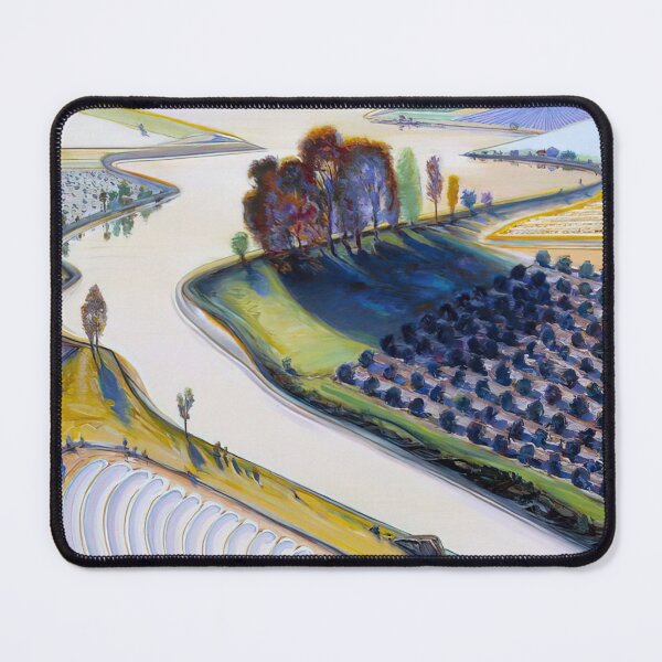 Item preview, Flatland River 1997 by Wayne Thiebaud - wayne thiebaud gallery designed and sold by namikikkik.