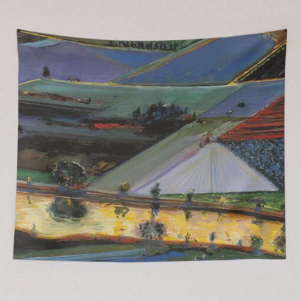 Item preview, Farm Channel   1996 by Wayne Thiebaud - wayne thiebaud gallery designed and sold by namikikkik.