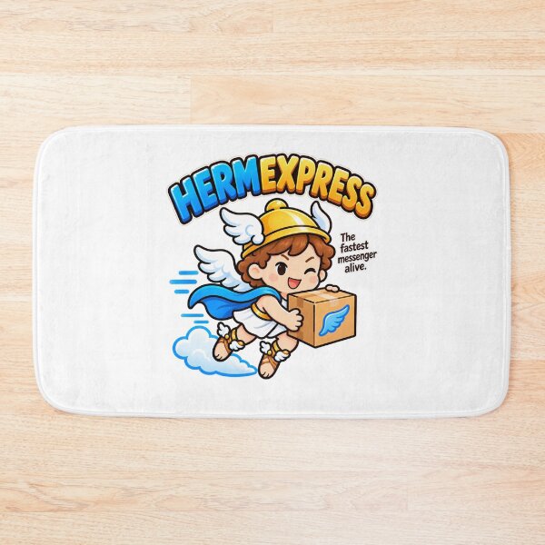 Item preview, Hermes HERMEXPRESS Funny Greek Mythology Pun designed and sold by PUNserious.