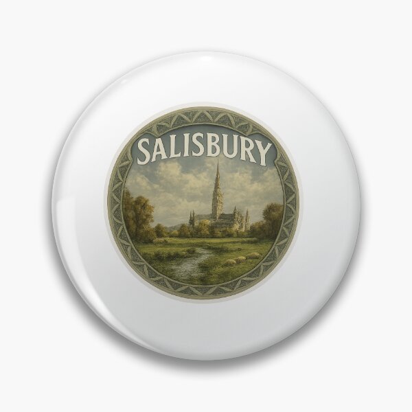 Item preview, Salisbury Meadows England Sticker designed and sold by Imaginarium of Chaos falcon88 .