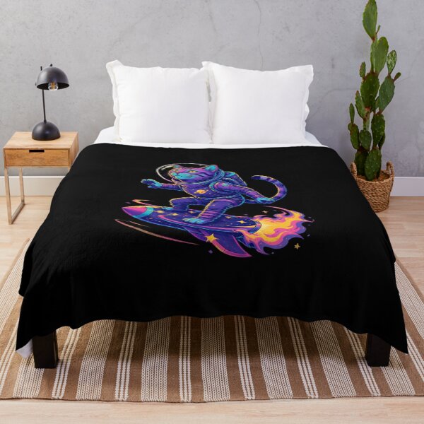 Item preview, Cosmic Cat Galaxy Swirl Space Art designed and sold by OlyvieArt.