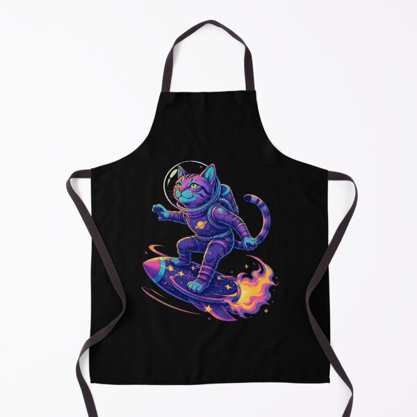 Item preview, Cosmic Cat Galaxy Swirl Space Art designed and sold by OlyvieArt.