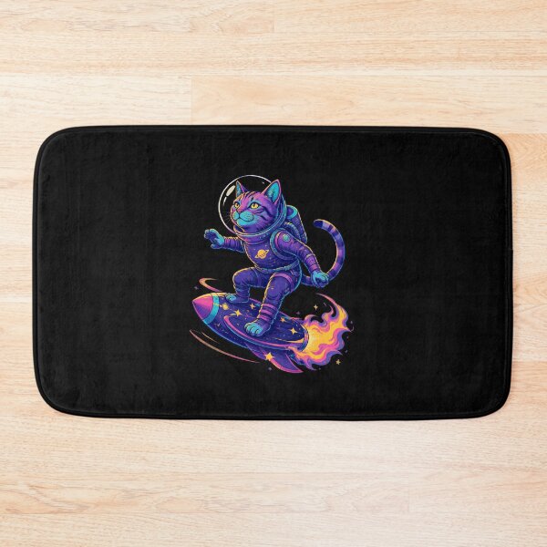 Item preview, Cosmic Cat Galaxy Swirl Space Art designed and sold by OlyvieArt.
