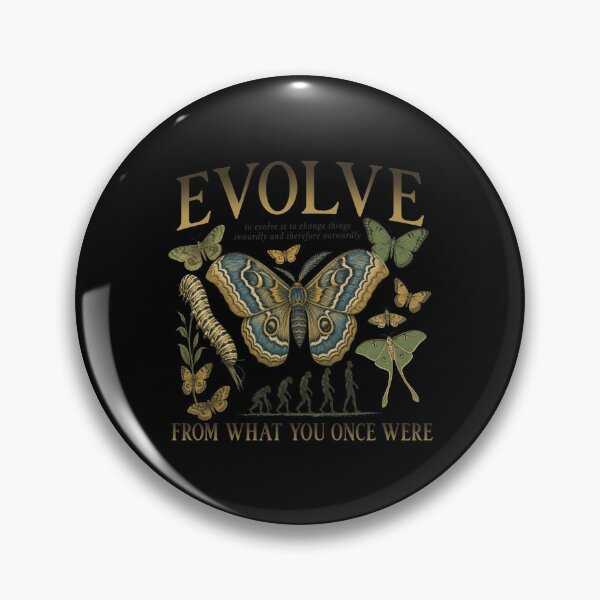 Item preview, Evolve From What You Once Were  Moth Art designed and sold by CHARLHNSON12.