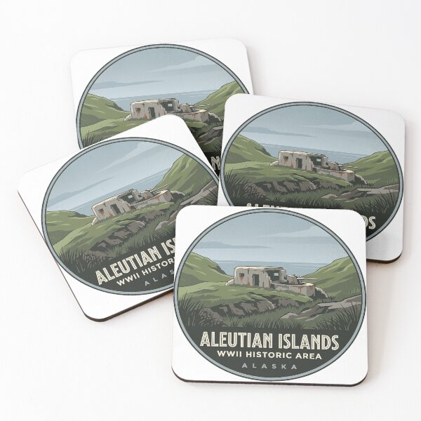 Item preview, Aleutian WWII National Historic Area Alaska Sticker designed and sold by DetourDgn.