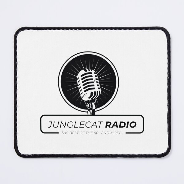 Item preview, junglecat radio black logo designed and sold by CandelariaFlo.