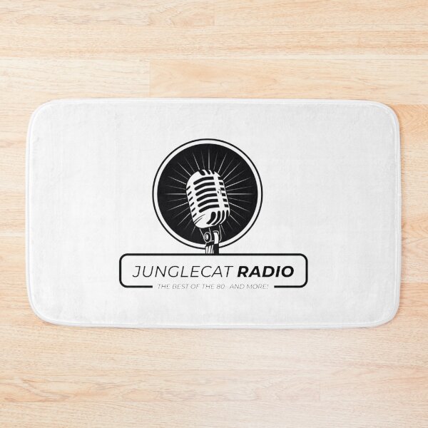 Item preview, junglecat radio black logo designed and sold by CandelariaFlo.