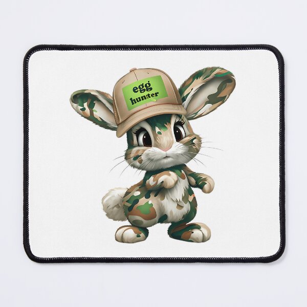 Item preview, Camuflage Egg Hunter  Funny Easter Bunny In Military Gear designed and sold by funbyeroneleon.