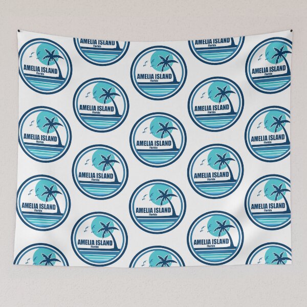 Item preview, Amelia Island Florida Palm Tree Birds designed and sold by gr-arts.