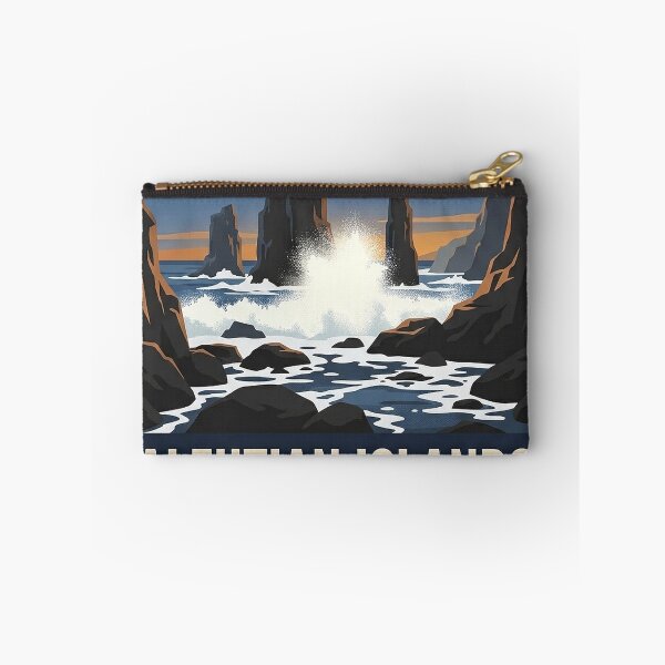 Item preview, Aleutian Islands Bering Sea Sea Stacks Alaska Sticker designed and sold by DetourDgn.