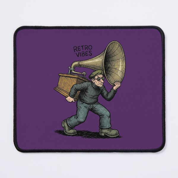 Item preview, Beatnik Boombox Gramophone: Vintage Underground Comix Music Art designed and sold by FreiherrPK.