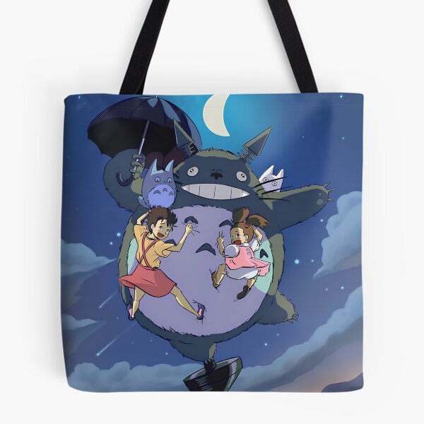 Item preview,  girl [[thetotoros]] go -%[ghiblis]%- flying aways night sky designed and sold by liyavhushop.