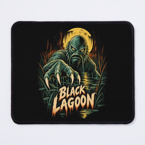 Item preview, Black Lagoon Monstrous Creature Dark Fantasy Horror Art designed and sold by potseed21.
