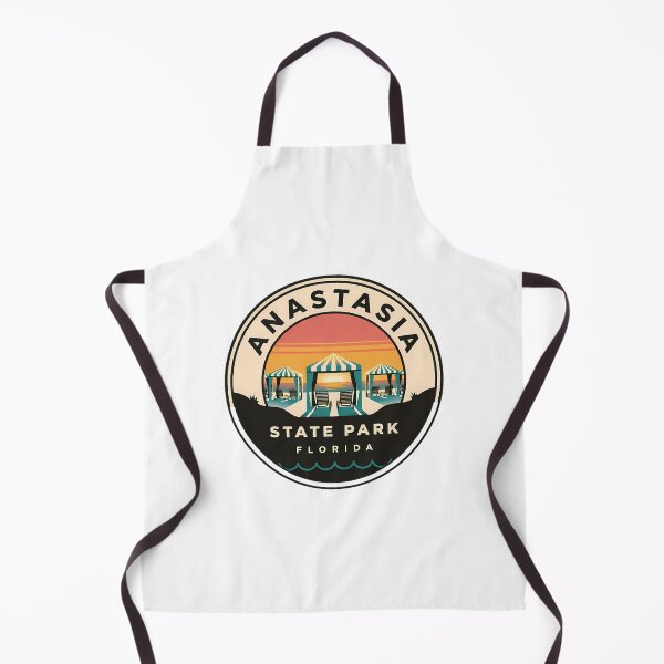 Item preview, Anastasia State Park Sunset Beach Cabanas Florida Sticker designed and sold by gr-arts.