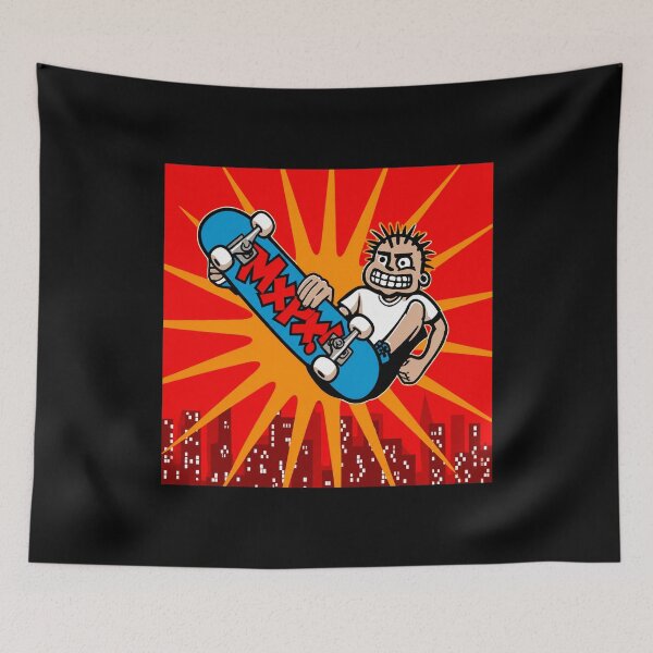 Item preview, Punk Skaters 'MXXXS' City Sunburst  designed and sold by TinaFangcao.