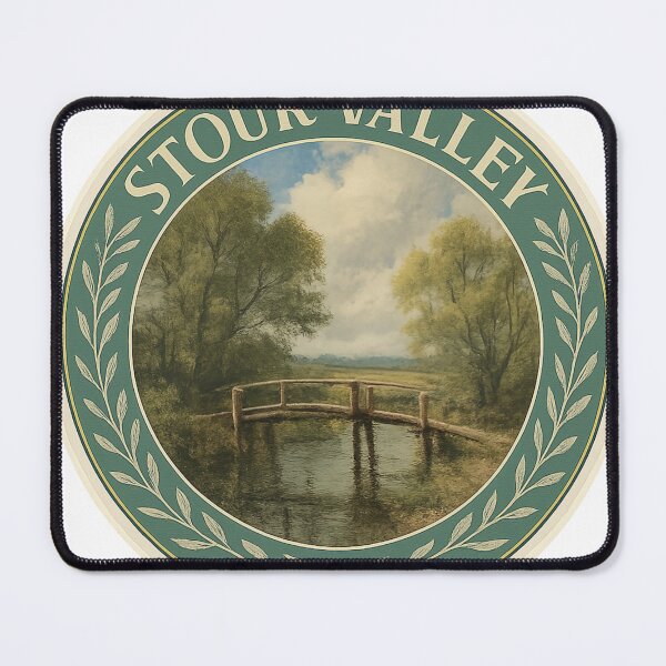 Item preview, Stour Valley England Sticker designed and sold by Imaginarium of Chaos falcon88 .