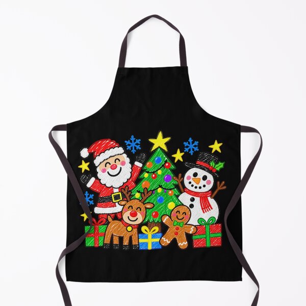 Item preview, Christmas Friends – Kids Crayon Christmas designed and sold by Kevin Shearer.