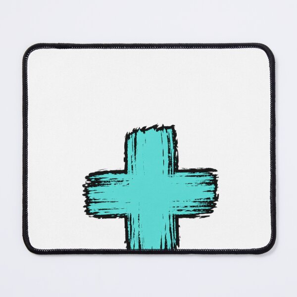 Item preview, Nurse Life Minimalist Medical Turquoise Cross Healthcare Worker designed and sold by eNtyshop23.
