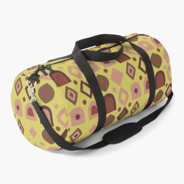 Item preview, Retro Geometric Shapes and Mystic Stars in Ochre Tone designed and sold by Pattique.