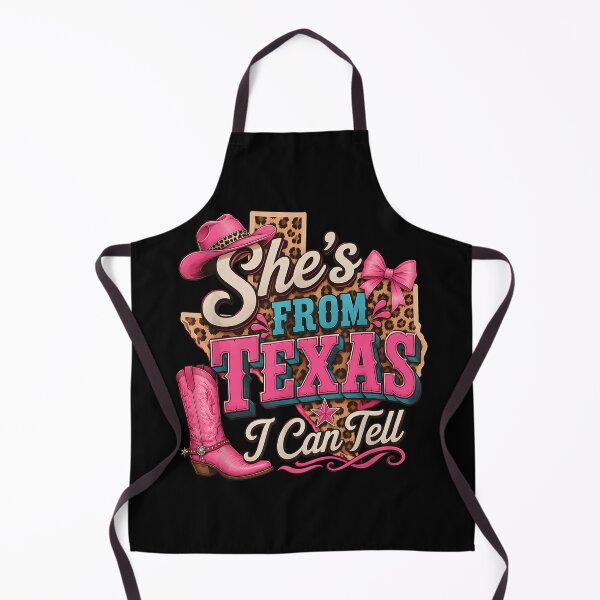 Item preview, She S From Texas I Can Tell Western Coquette Cowgirl designed and sold by DaveBevitt.