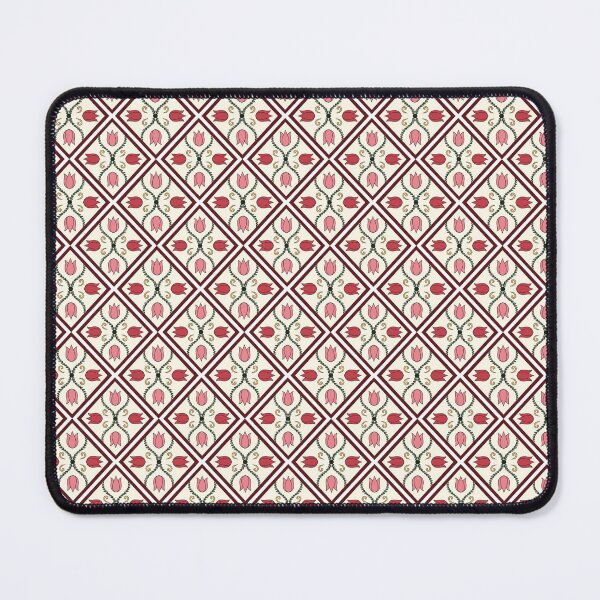 Item preview, Vintage Tulip Diamond Pattern designed and sold by Little Dora Art.