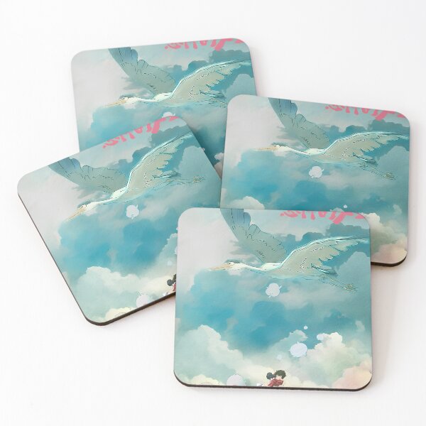 Item preview, Cute kawaii art boys [[theherons]] with -%[ghiblis]%- flying aways  designed and sold by liyavhushop.