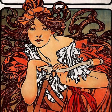 Artwork thumbnail, 'Cycles Perfecta' by Alphonse Mucha (Reproduction) by Classic Visions Gallery