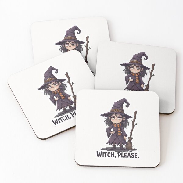 Item preview, Witch Please Halloween Witch Sticker designed and sold by Cerys-GS.