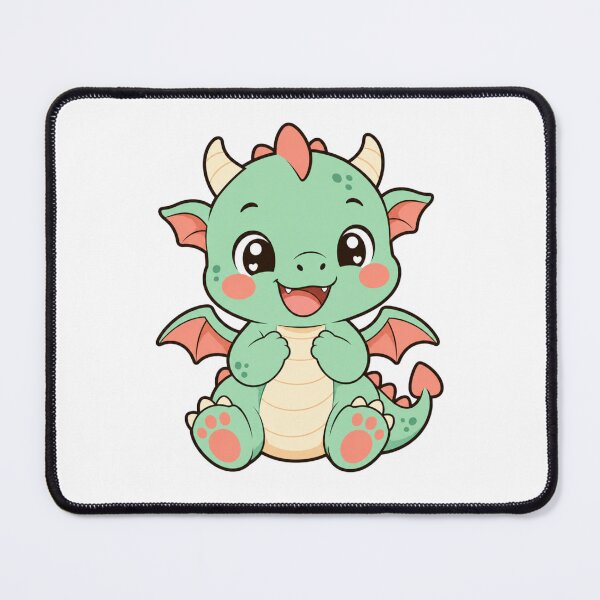 Item preview, Cute Kawaii BabyDragon -Adorable Fantasy Dragon Character Design designed and sold by StyxIND.