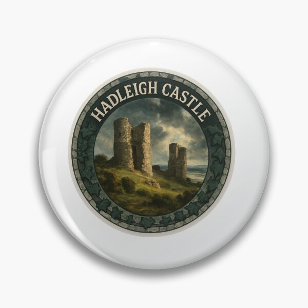 Item preview, Hadleigh Castle England Sticker designed and sold by Imaginarium of Chaos falcon88 .