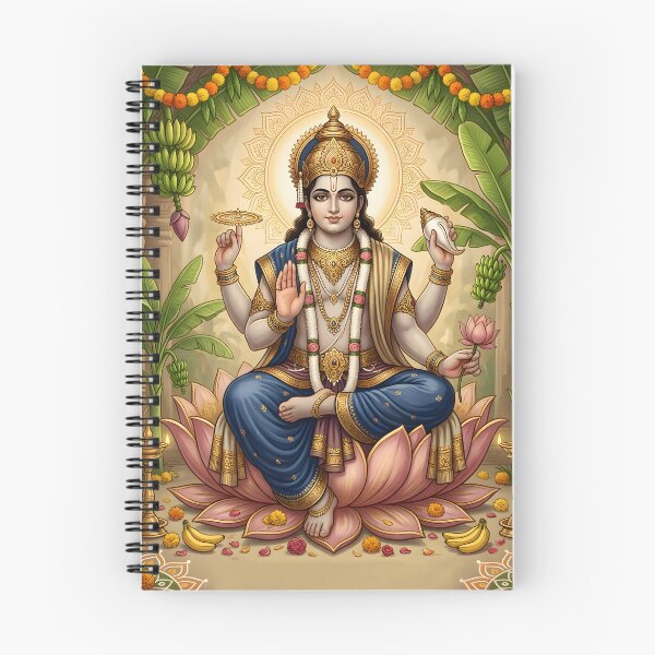Item preview, Satyanarayana Katha Hindu Devotional Art designed and sold by hutofdesigns.
