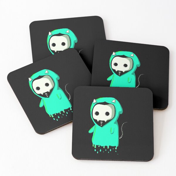 Item preview, Grim Kitty Baby Teal ? designed and sold by DoodlesbyEllieE.