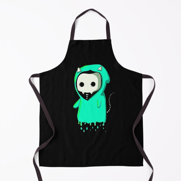 Item preview, Grim Kitty Baby Teal ? designed and sold by DoodlesbyEllieE.