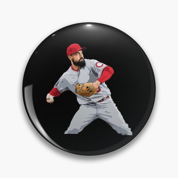 Item preview, Professional Baseball Pitcher Red Motion Art designed and sold by CALECKWOOD12.