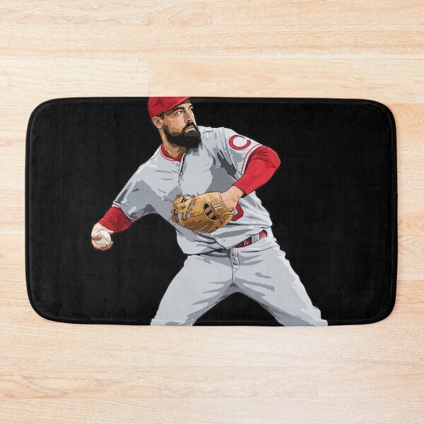 Item preview, Professional Baseball Pitcher Red Motion Art designed and sold by CALECKWOOD12.