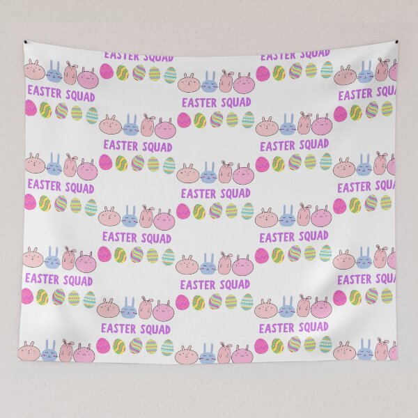 Item preview, Easter Bunny Rabbit Squad Celebration designed and sold by funbyeroneleon.