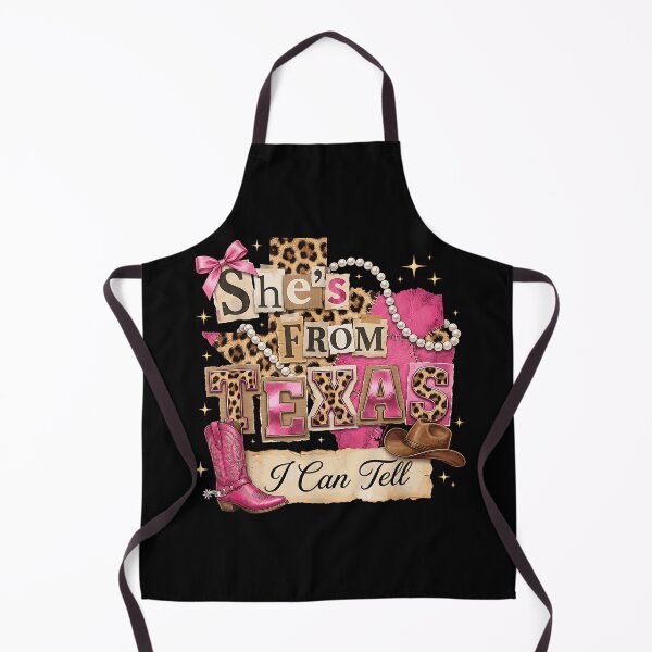 Item preview, She S From Texas I Can Tell Western Cowgirl Pink Boot designed and sold by DaveBevitt.